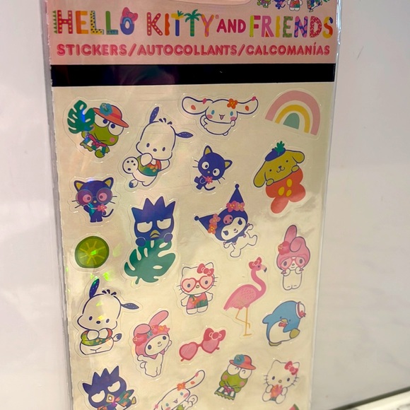 NWT/HELLO KITTY & Friends Squishy Sensory Balls w/4 sticker sheets - Picture 5 of 12